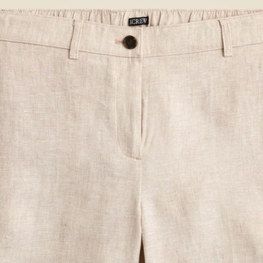 J. Crew 6” Women's Linen Harbor Short